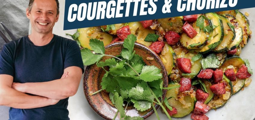 Deliciously Satisfying: Sautéed Courgette and Chorizo Recipe - Perfect Summery Side Dish!