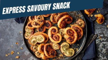 Meet the Savoury Palmiers: 3 ingredients and just 10 minutes to prepare