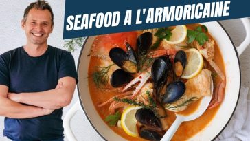 Seafood a l'armoricaine: Brittany answer to the bouillabaisse