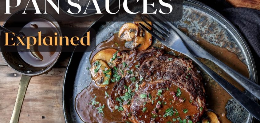 French pan sauces explained plus demonstration on how to make a madeira steak sauce