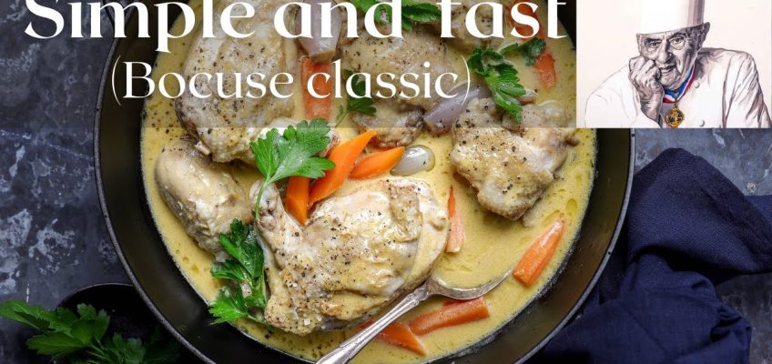 The genius behind Bocuse's chicken in cream recipe