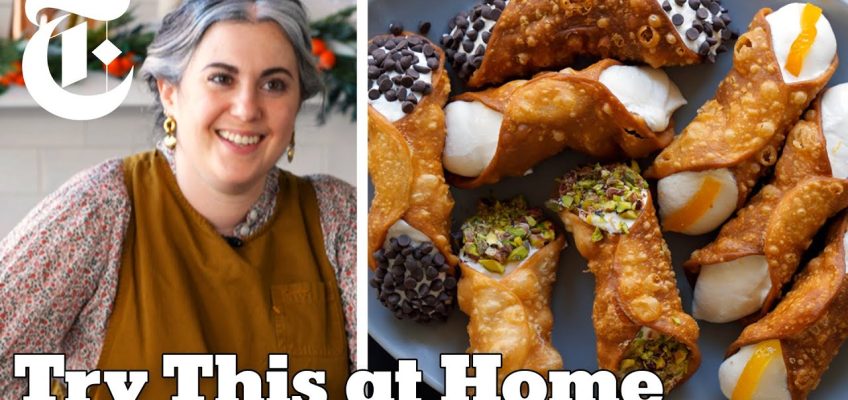 Make Perfect Cannoli With Claire Saffitz | Try This at Home | NYT Cooking