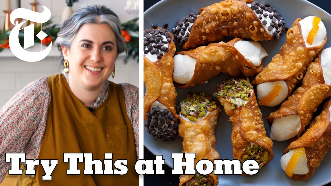 Make Perfect Cannoli With Claire Saffitz | Try This at Home | NYT Cooking