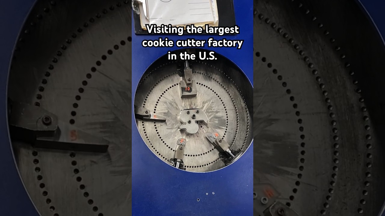 Can #cookie cutters predict the future? Priya visited the largest factory in the U.S. to find out.