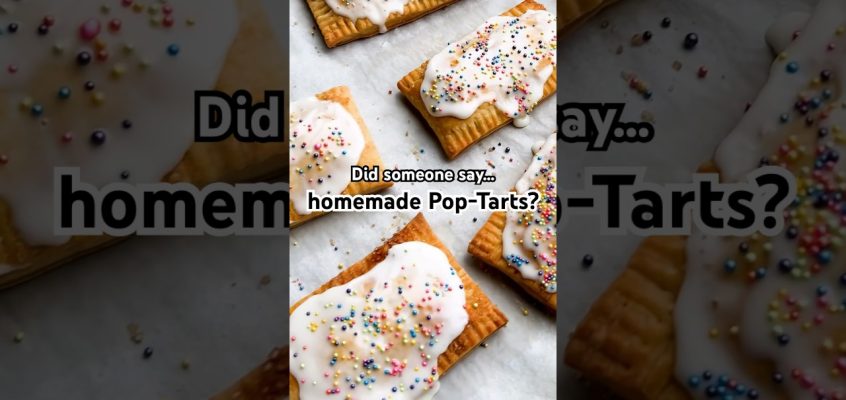 Check the description for the full #poptarts #recipe! #food #cooking #how #howto #kitchen #baking