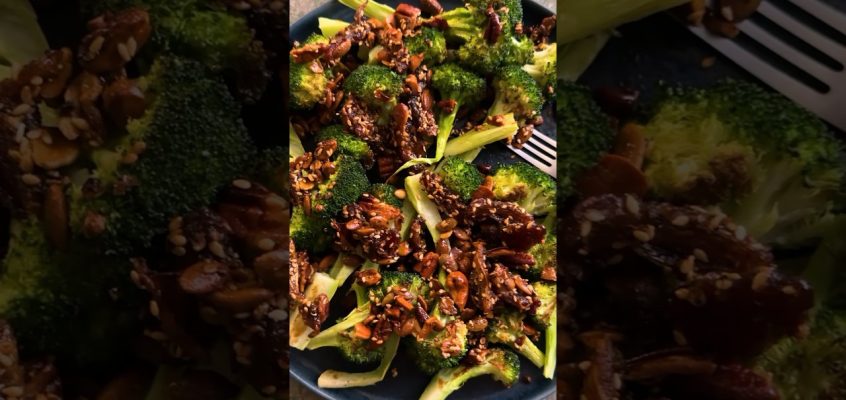 Broil your broccoli on high until crisp-tender and charred in spots, 8 to 10 minutes 🥦