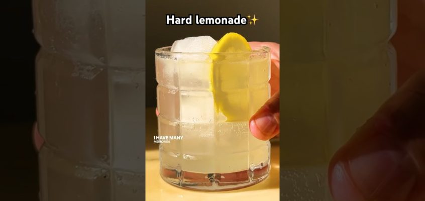 Combine ingredients, add ice, shake. Strain over ice, top with soda water, garnish with 🍋. Cheers!