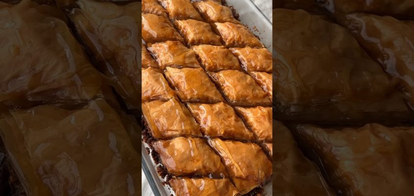 Baklava #recipe in the description #food #cooking #dinner #how #kitchen #howto #dessert
