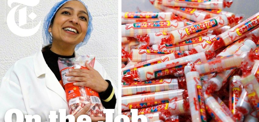 Making Millions of Candies at the Smarties Candy Factory | On the Job | Priya Krishna | NYT Cooking