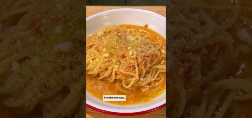 Save Ham’s Grated Tomato Pasta for ✨peak✨ tomato season
