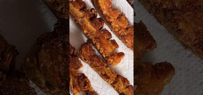 Farideh Sadeghin’s recipe for Chicharrones is in the description