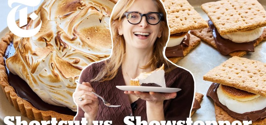 S'mores Two Ways: Easy Oven S'mores vs. Giant S'mores Tart | Melissa Clark | NYT Cooking