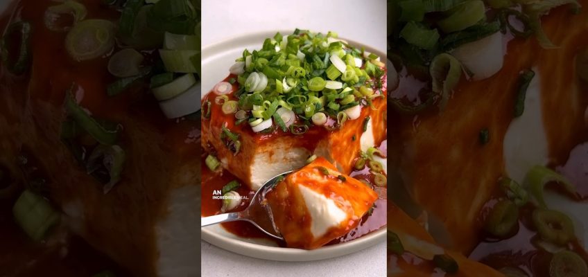 The full recipe for Eric Kim’s Chilled Tofu With Gochujang Sauce is in the description