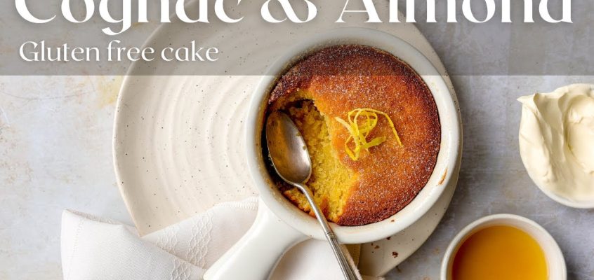 Flourless Almond & Cognac Cake | Gluten-Free & Rich in Flavor