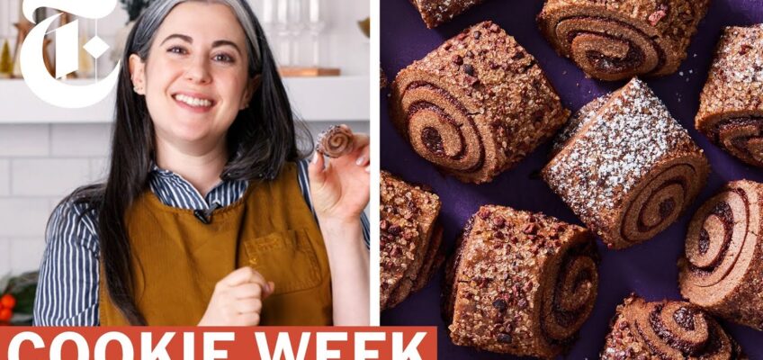 Bûche de Noël Cookies | Claire Saffitz | Cookie Week | NYT Cooking