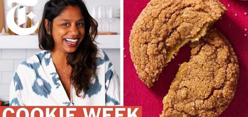 Ginger Cheesecake Cookies | Samantha Seneviratne | Cookie Week | NYT Cooking