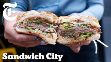 This East Village Shop Turns Pho Into an Unforgettable Sandwich | Sandwich City | NYT Cooking