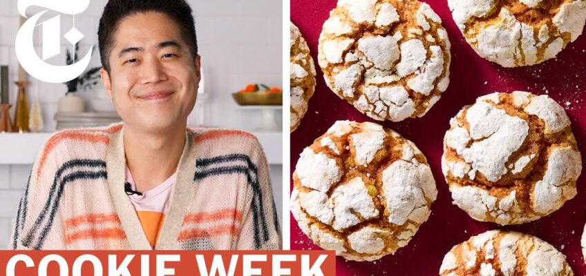 Lemon-Turmeric Crinkle Cookies | Eric Kim | Cookie Week | NYT Cooking