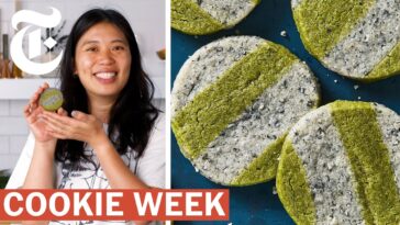 Matcha-Black Sesame Shortbreads | Sue Li | Cookie Week | NYT Cooking