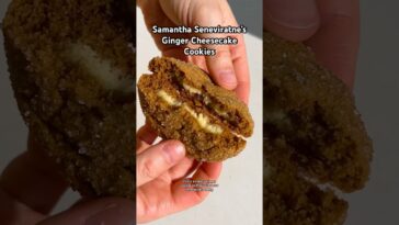 Samantha Seneviratne’s Ginger Cheesecake Cookies