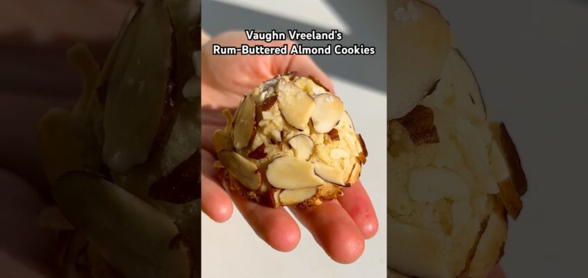 Vaughn Vreeland’s Rum-Buttered Almond Cookies