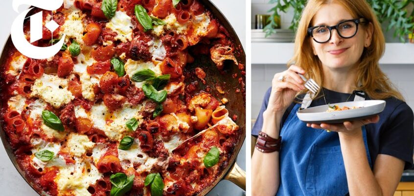 Extra-Cheesy One-Pan Baked Pasta | Melissa Clark | NYT Cooking