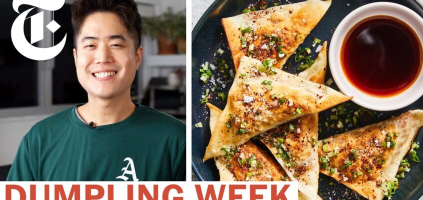 Kimchi Napjak Mandu (Flat Dumplings) | Eric Kim | Dumpling Week | NYT Cooking
