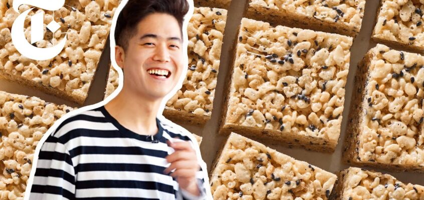 Black Sesame Rice Krispies Treats | Eric Kim | NYT Cooking