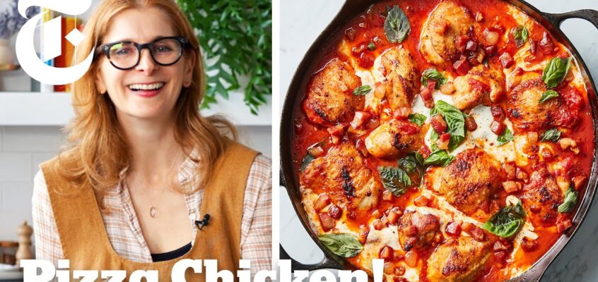 Cheesy One-Pan Skillet Chicken With Tomatoes | Melissa Clark | NYT Cooking