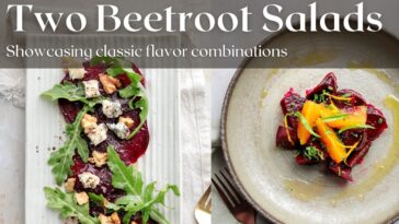 Testing Roasted Beets with Flavors That Complement Each Other