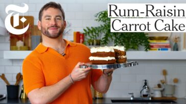 This Boozy Carrot Cake Will Make Anyone Fall in Love With You | Vaughn Vreeland | NYT Cooking