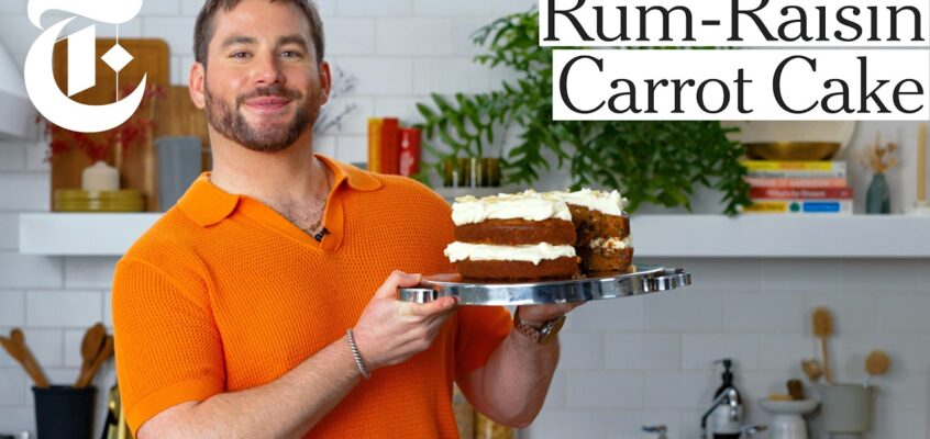 This Boozy Carrot Cake Will Make Anyone Fall in Love With You | Vaughn Vreeland | NYT Cooking