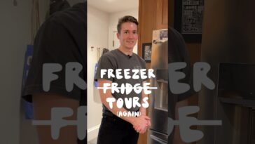 Never knew we needed a second freezer until now. #shorts