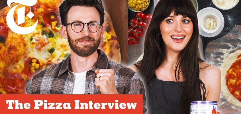 Chris Evans and Dakota Johnson: The Pizza Interview | NYT Cooking