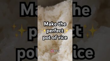 How to make the ✨perfect✨ pot of rice. #shorts