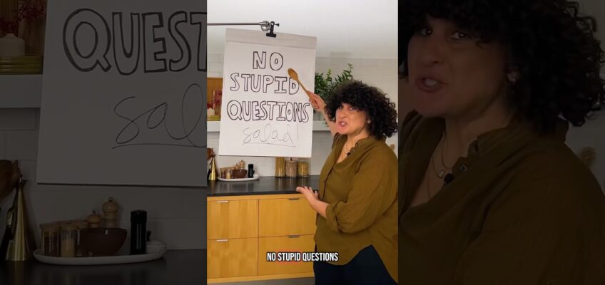 No stupid questions: Salad edition! #shorts