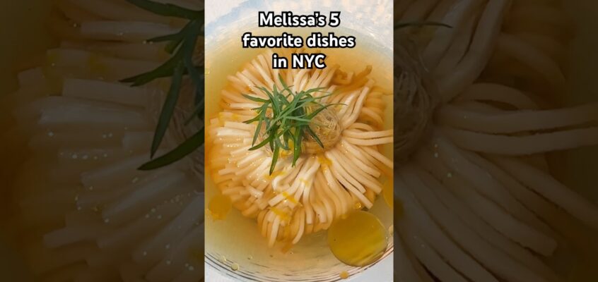These stood out while Melissa wrote our 100 Best Restaurants in NYC list. Have you tried them yet?
