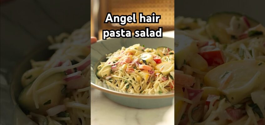 Angel hair haters, prepare to be converted. Eric Kim’s recipe is in the description #shorts