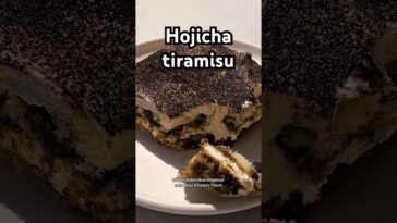 Hojicha tiramisu by Hetty McKinnon is on NYT Cooking #shorts