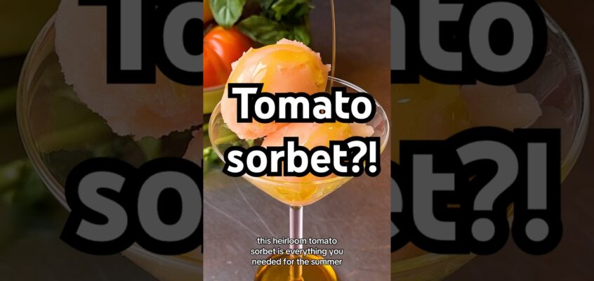 Tomato fans rise up — #recipe in the description. #shorts #tomato