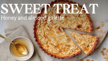 Easy French Dessert: Honey Almond Galette
