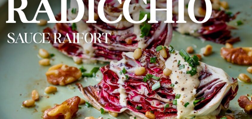 Mastering the Art of French Salads – Ep. 1: Simple Salad with Wilted Chicory & Horseradish Dressing