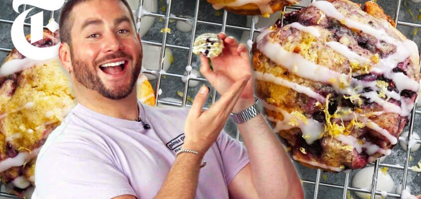 Vaughn's Blueberry-Lemon Almond Cookies Are Pillows of Citrusy Bliss | NYT Cooking