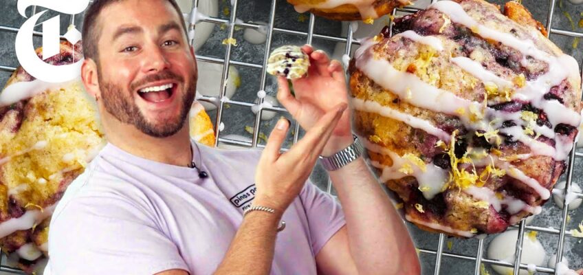 Vaughn's Blueberry-Lemon Almond Cookies Are Pillows of Citrusy Bliss | NYT Cooking