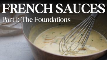 Understanding the basics of sauces : What's Escoffier guide culinaire telling us?