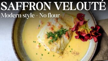How to Make a Modern style Velouté Sauce | French Sauce Basics Ep.3