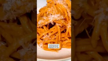Recipe in the description! 🍝